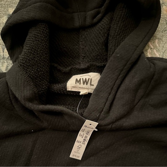 ✨ NWT Madewell Black Hoodie! - Picture 3 of 3